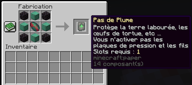 Pas de Plume