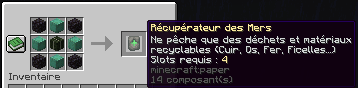 Récupérateur des Mers