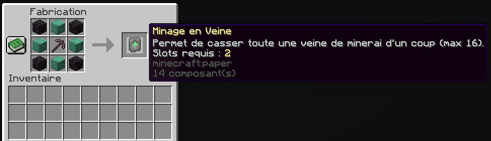 Minage en Veine