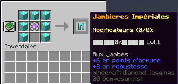 Jambières Impériales